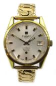 Tissot Seastar automatic gold-plated wristwatch diameter 3.