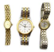 Tissot PR 50 bimetal quartz wristwatch,
