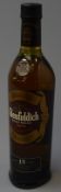 Glenfiddich Solera Reserve Single Malt Scotch Whisky, aged 15 years, 70cl 40%vol,