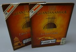 Two boxes of fifteen Guatanamera Habanos Fumer Tue Cigars,