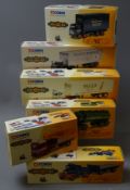 Six Corgi Classics Limited Edition 1:50 scale die-cast 'Whisky Collection' models of commercial