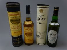 Glenmorangie Single Highland Rare Malt Scotch Whisky, aged 15 years, 43%vol,