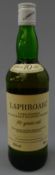 Laphroaig Unblended Islay Malt Scotch Whisky, 10 years old, 75cl 40%vol, pre Royal Warrant,