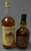 The Famous Grouse Finest Scotch Whisky, 1ltr 40%vol and Chivas Regal Premium Scotch Whisky,