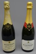 Bollinger Extra Special Cuvee Brut Champagne, both 75cl 12%vol,