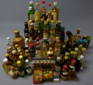 Collection Miniatures including Malt Whisky, Glenmorangie 10yo,