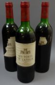 Les Forts de Latour Pauillac 1977, Chateau Bottled, 75cl,