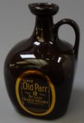 Grand Old Parr De Luxe Scotch Whisky aged 12 years, in flagon, Bells decanters Xmas 1990, 1993,