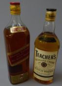 Johnnie Walker Red Label Old Scotch Whisky, 1.