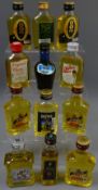 Collection of Indian Whisky Miniatures,