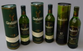 Glenfiddich Single Malt Scotch Whisky, 12 years old, 70cl, 40%proof,