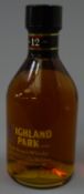 Highland Park Malt Scotch Whisky, aged 12 years, 75cl 40%vol, in dumpy bottle,