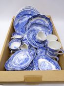 Collection of Spode Italian tableware and a set of seven Spode The Blue Room Collection 'Rome'