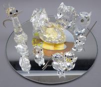 Collection of Swarovski crystal models incl.