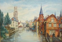 Dutch Canal Scenes,
