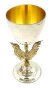 AURUM - St Paul`s Cathedral goblet Jocelyn Burton for Aurum, London 1975, limited edition 76/600,