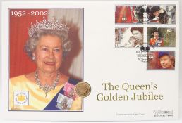 Queen Elizabeth II 2001 gold full sovereign,