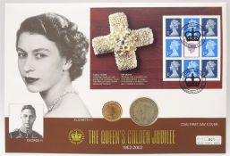 Queen Elizabeth II 2002 gold full sovereign,
