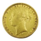 Queen Victoria 1876 gold full sovereign Condition Report <a href='//www.