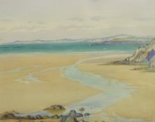 William Miles Johnston (British 1893-1974): The Carrick Dumfries and Galloway, watercolour signed,