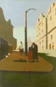 John Semmence (British 1930-1985): 'Morning in Edinburgh', oil on board signed and dated '79,