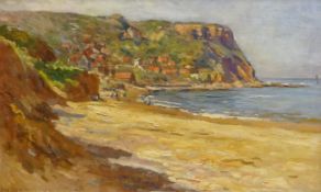 James William Booth (Staithes Group 1867-1953): Runswick Bay,