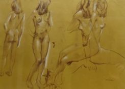 Derrick L Sayer (British 1917-1992): Female Nude Studies,