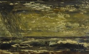 Frederic Stuart Richardson (Staithes Group 1855-1934): Storm Clouds,