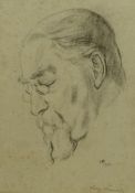Philip Naviasky (British 1894-1983): Portrait of Sidney Webb Lord Passfield,