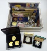Collection of Great British and World coins including;