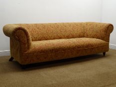 Early 20th century three seat Chesterfield style sofa,