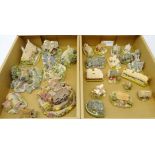 Twenty-five Lilliput Lane Cottages from the 'British Collection' including 'Tudor Court',
