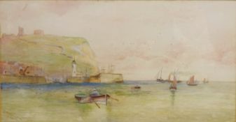 'Scarborough', 19th/early 20th century watercolour signed by C. Richardson 17.