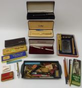 Writing Instruments & Accessories comprising Parker, Colibri & other pens,