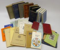 Reference books including Coin Collecting, Medals, Porcelain,