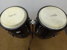 Gon Bops PureCussion Fiberglass Congas on adjustable stand,