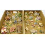 Twenty-six Lilliput Lane Cottages from the 'British Collection' including 'Three Feathers',