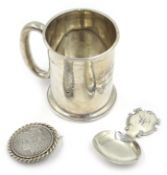 Silver mug 'George Ronald Lancelot Ingleby ...1916 Kisumu B.E.A.