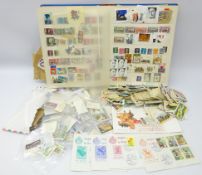Collection of Great British and World stamps including; macjins, small number of unused stamps,