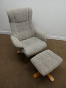 Beevers Shangri-La reclining armchair,