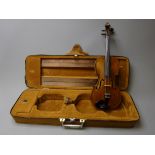 Early 20th century violin by E.R.