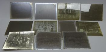Collection of late 19th/early 20th century glass Half Plate (16.5 x 21.
