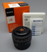 Sony Alpha DT30mm f2.