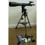 Bresser Skylux 70mm astronomical refractor telescope,