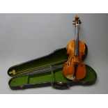 19th century violin,