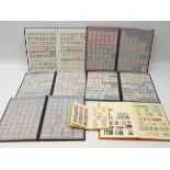 Collection of German stamps in seven stockbooks including; German States, Third Reich,