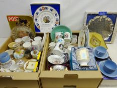 Royalty Commemorative ware Victoria to Elizabeth II including Queen Mary character jug,