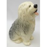 Beswick fireside model of an Old English Sheepdog,