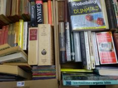 Collection of Books, mainly non-fiction including Poetry, History, Literature, some CD's,