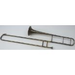 Hawkes and Son 'The Empire' electroplated Trombone no.
